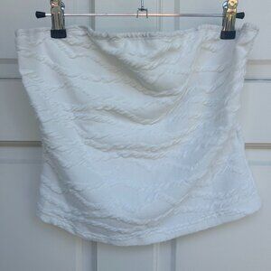 SHEIN white tube top